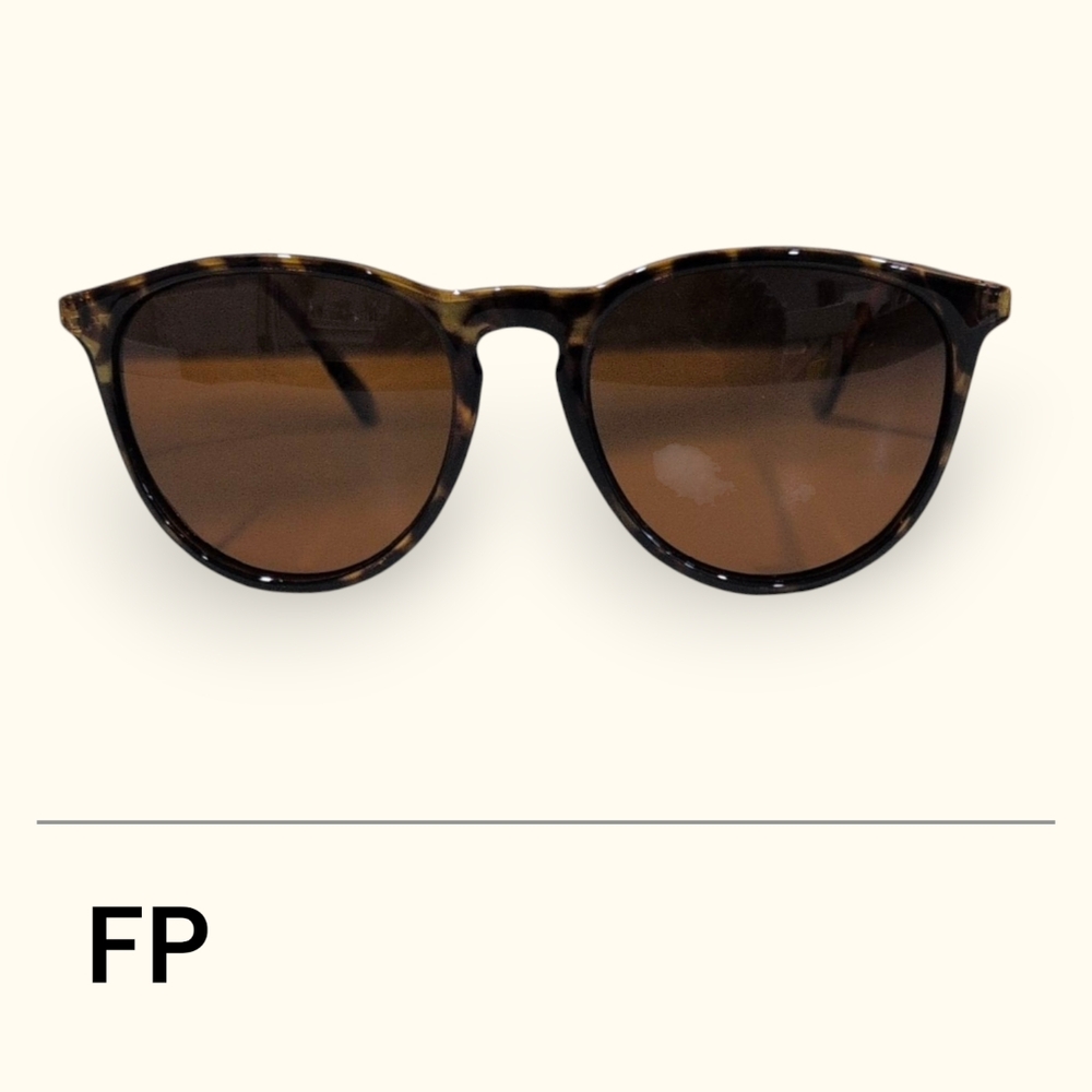 Fashion Poshers Brown Sunglasses with Tortoiseshell Frame